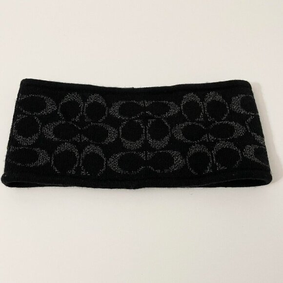 Coach Knit Headband Ear Warmer Flaws - Picture 16 of 16